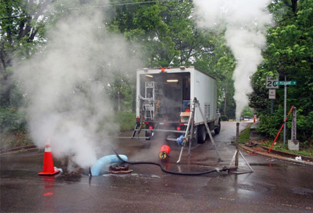 蒋场镇CIPP热固化修复技术